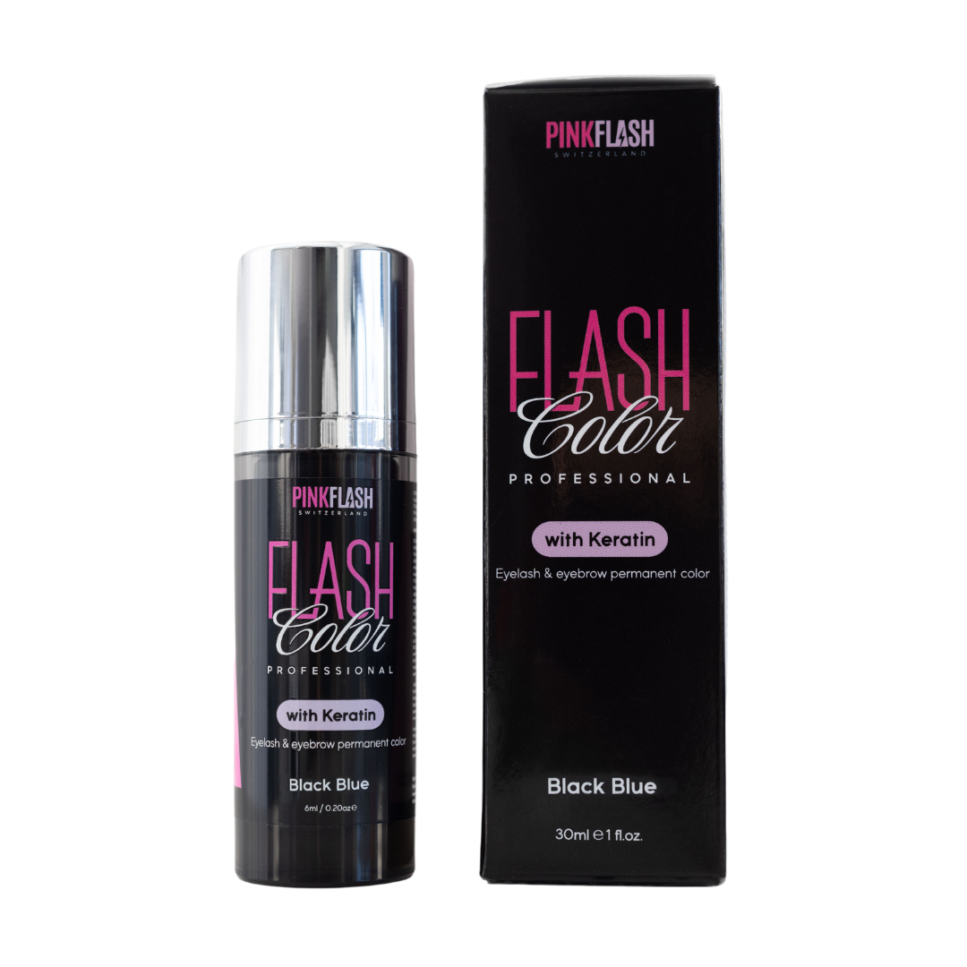 Flash Color mit Keratin und Oxidant  2 in 1 - Black Blue