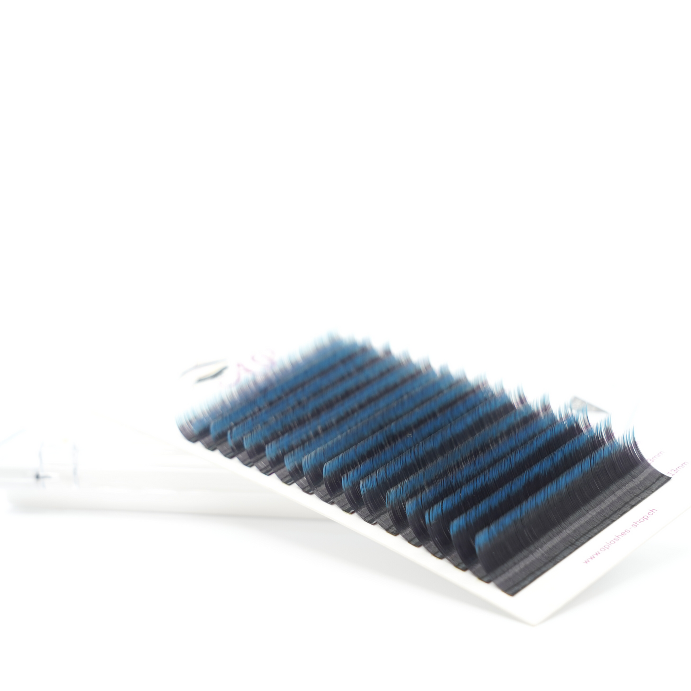 Wimpernextensions, 0.07 - Color Black Blue
