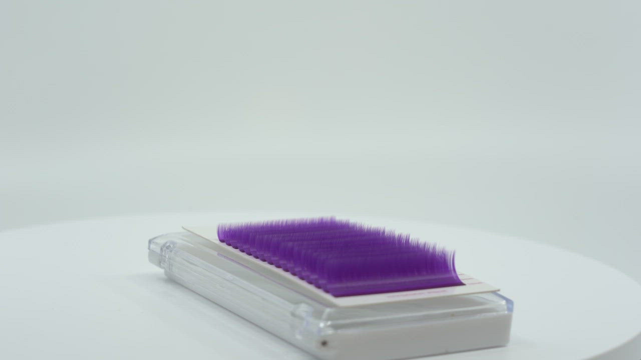 Wimpernextensions, 0.07 - Color Violet