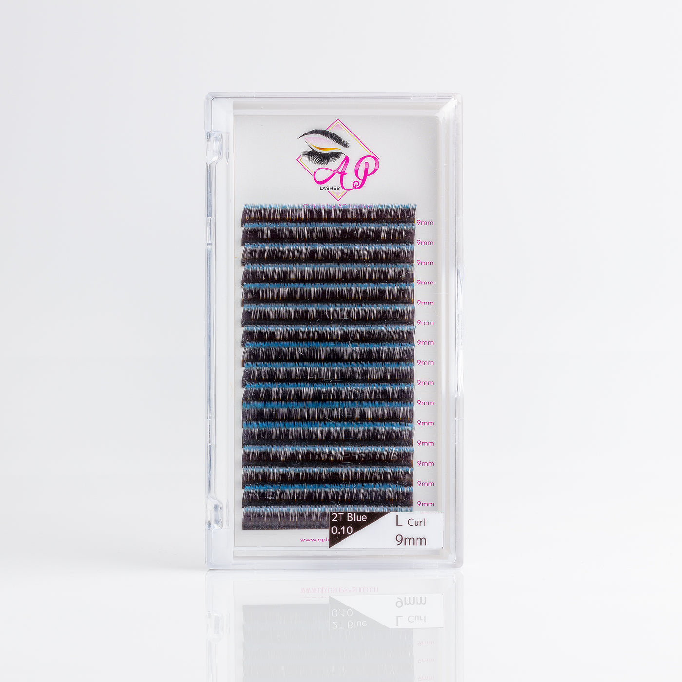 Wimpernextensions, 0.07 - Color Black Blue