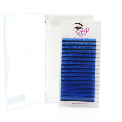 Wimpernextensions, 0.07 - Color Blue