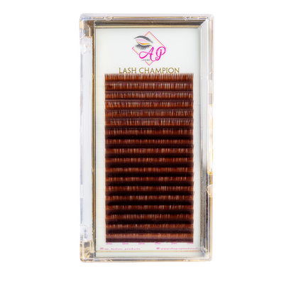 Wimpernextensions, 0.07 - " Lash Champion" Dark Brown