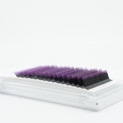 Wimpernextensions, 0.10 - Color Black Violet