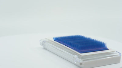 Wimpernextensions, 0.07 - Color Blue