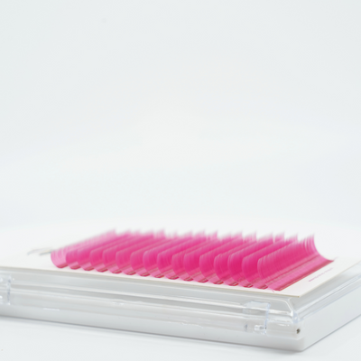 Wimpernextensions, 0.07 - Color Hot Pink