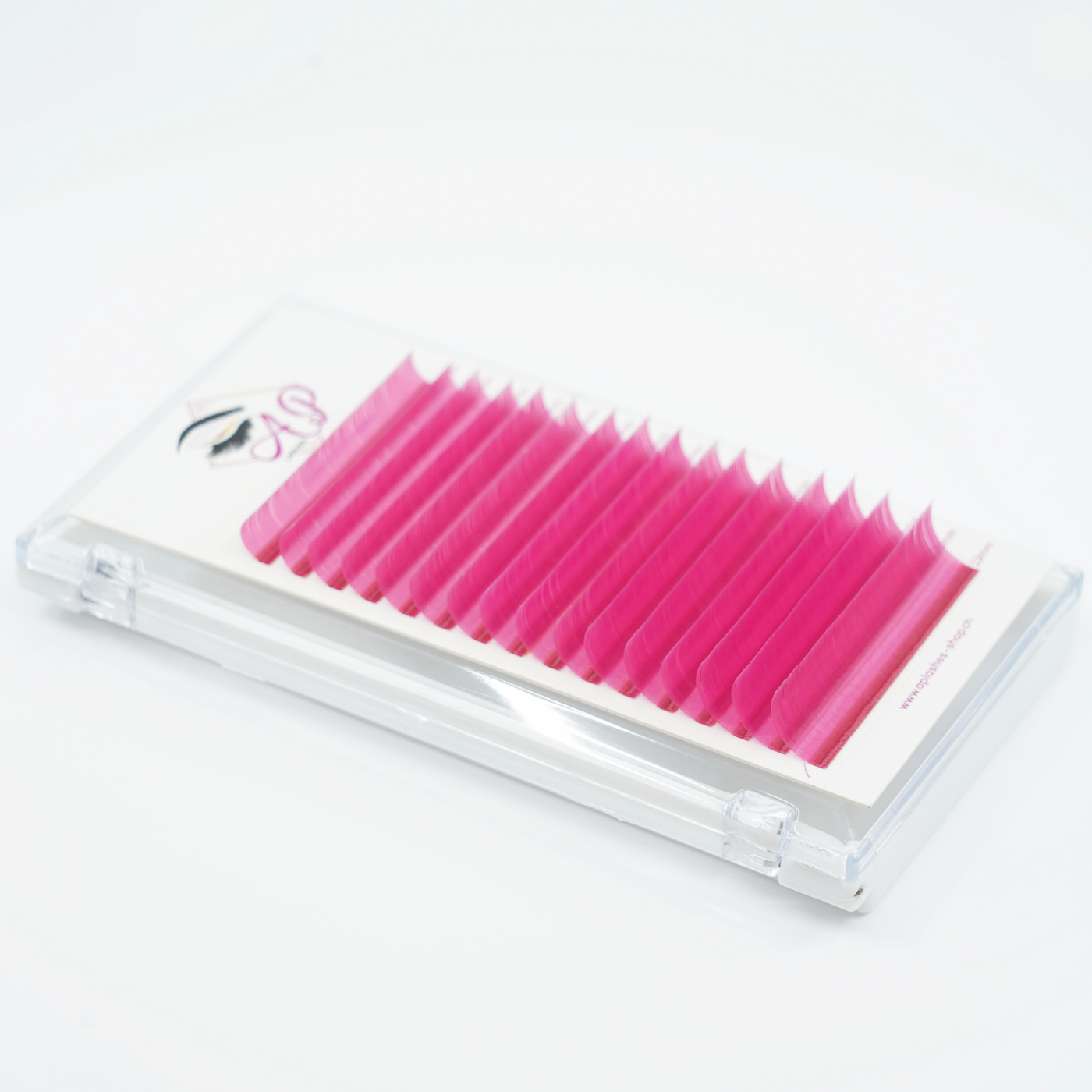 Wimpernextensions, 0.07 - Color Hot Pink